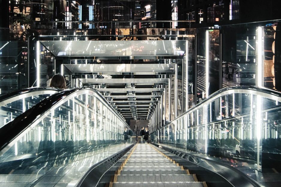 5 Photogenic Cool Stairways and Escalators in Tokyo